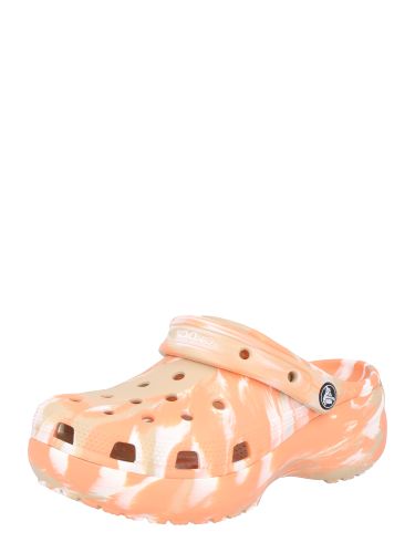 Crocs Clogs orange / weiß