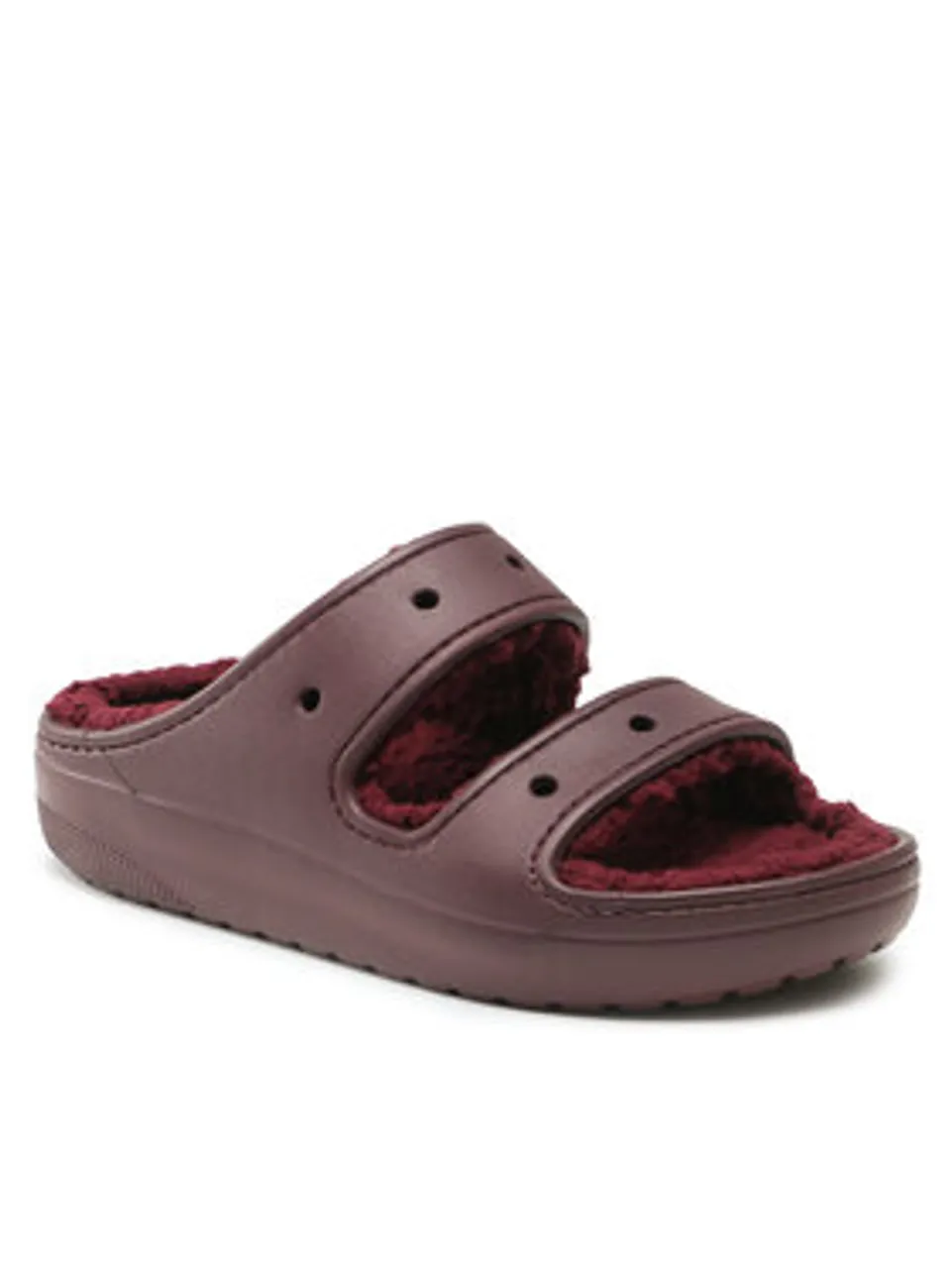 Crocs Pantoletten Crocs Classic Cozzy Sandal 207446 Dunkelrot