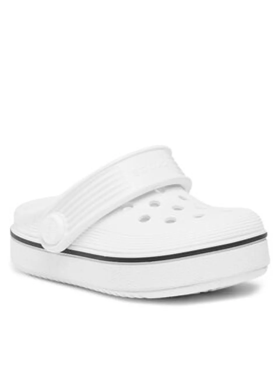 Crocs Pantoletten Crocs Crocband Clean Clog T 208479 Weiß
