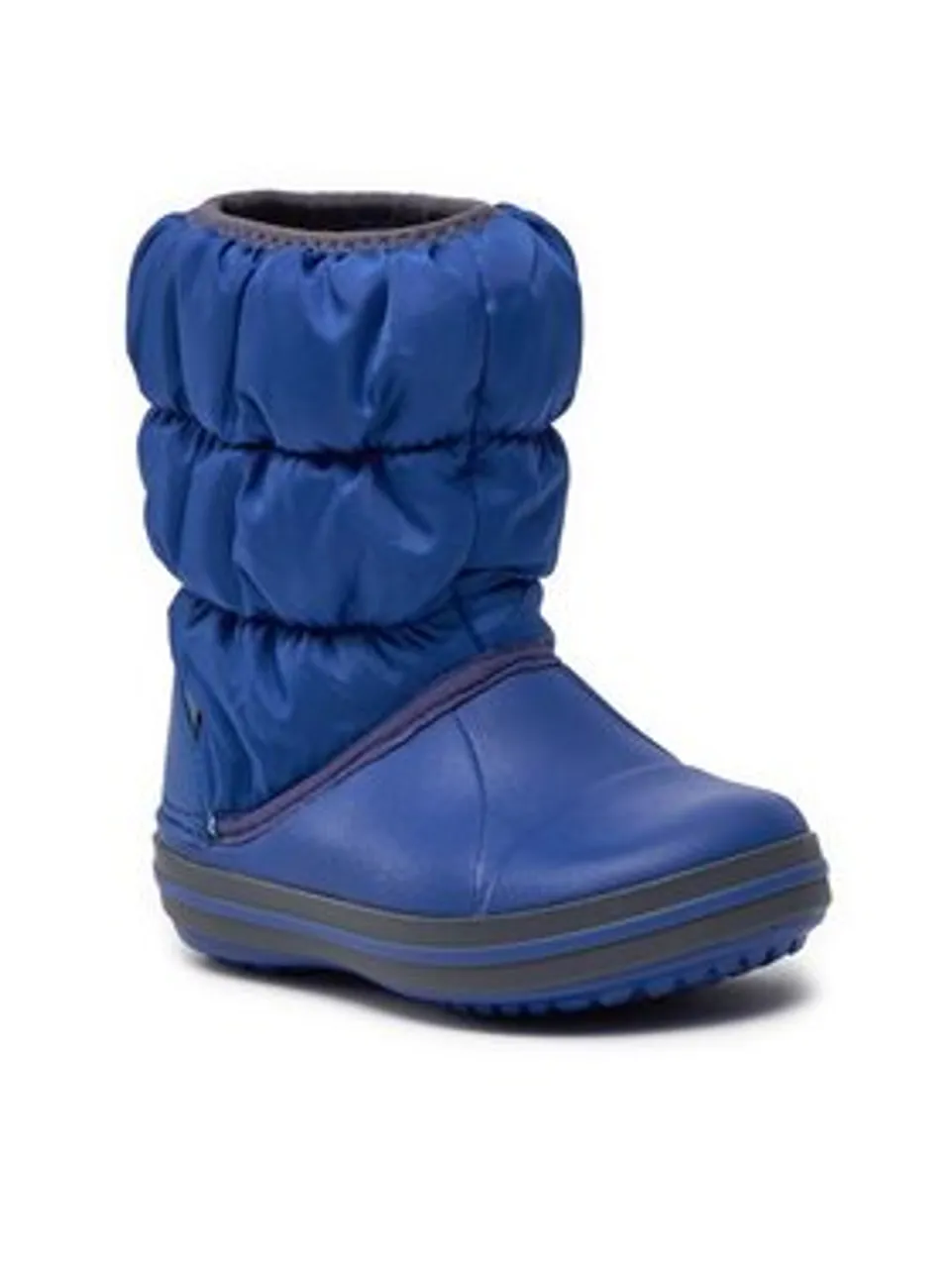 Crocs Schneeschuhe Winter Puff Boot Kids 14613 Dunkelblau