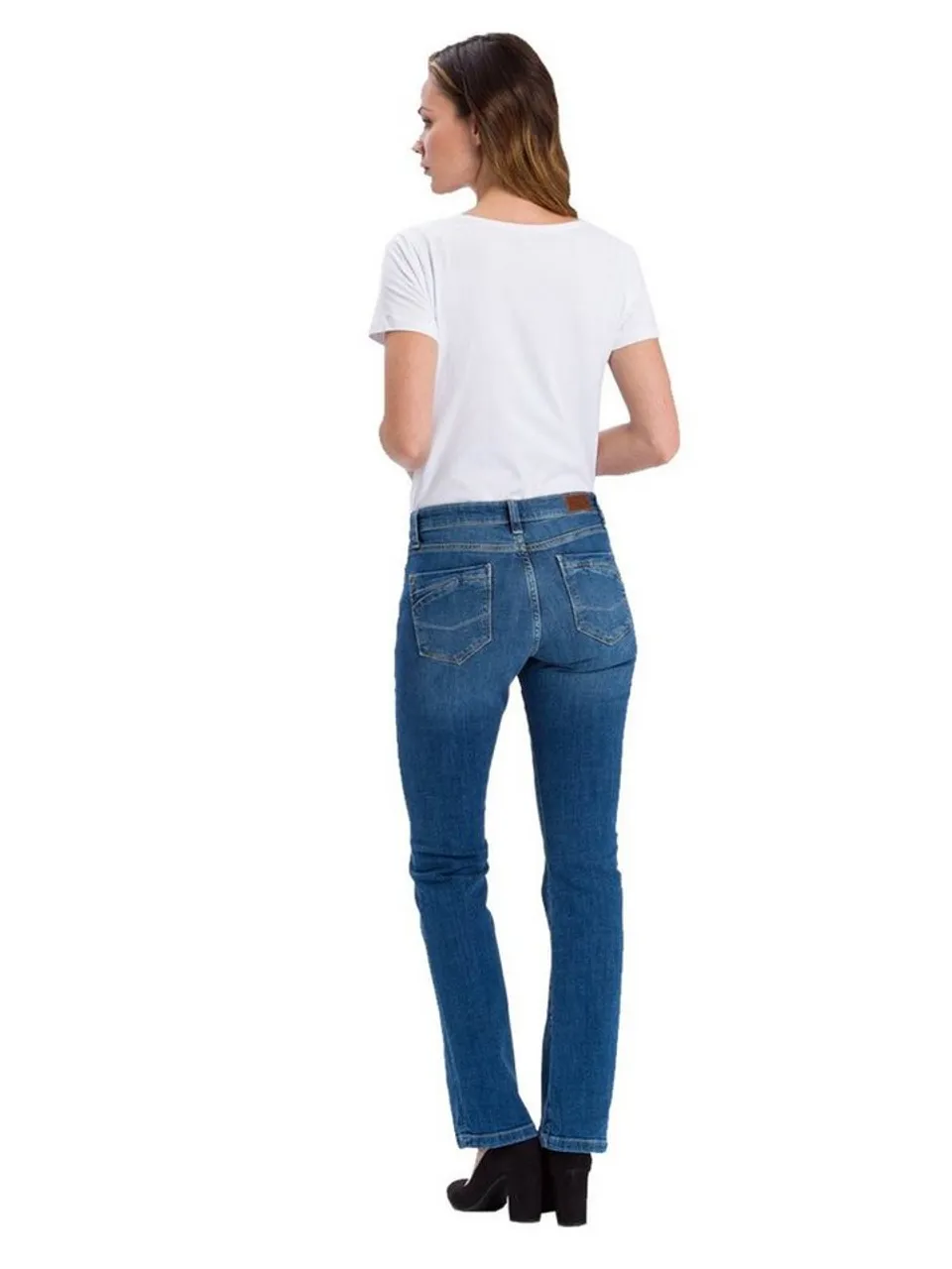 CROSS JEANS® Bootcut-Jeans Lauren Jeanshose mit Stretch