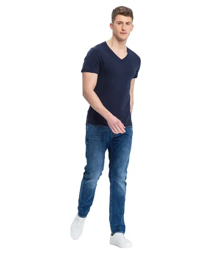 Cross Tapered Jeans 939 Tapered in Dark Mid Blue