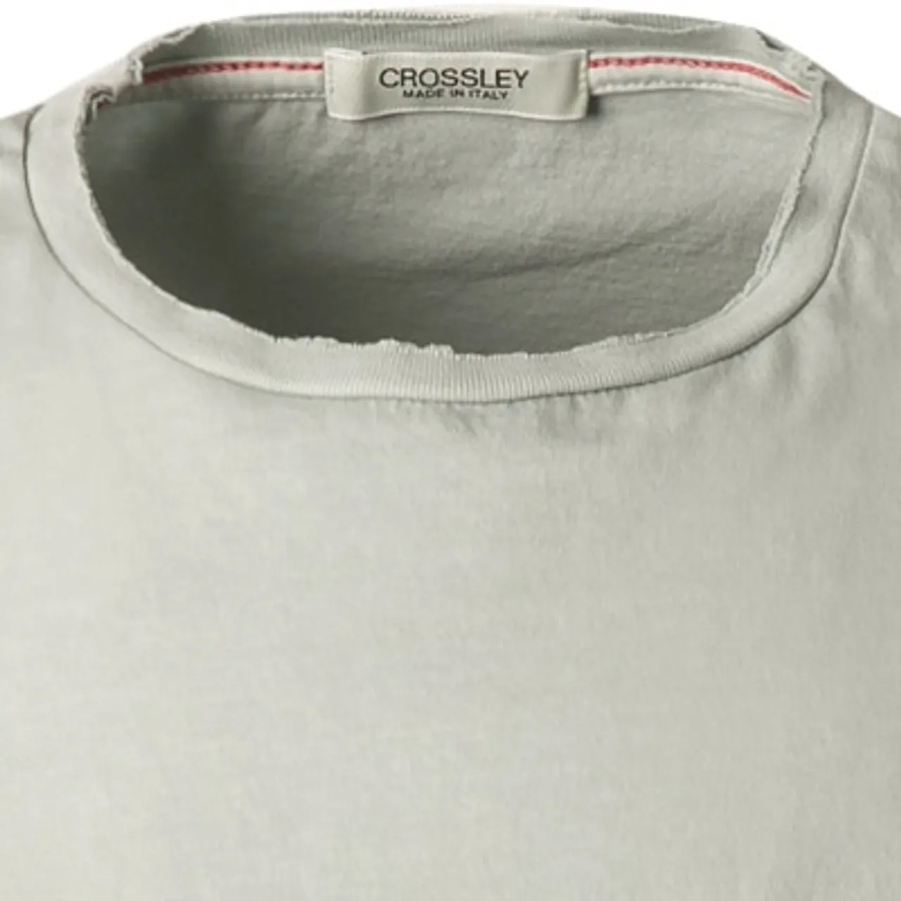CROSSLEY Herren T-Shirt grau Baumwolle