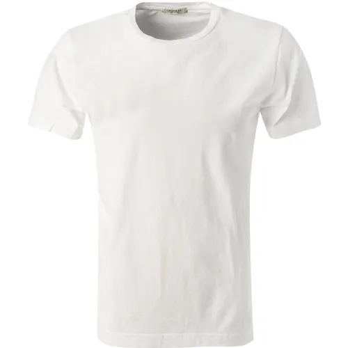 CROSSLEY Herren T-Shirt weiß Baumwolle