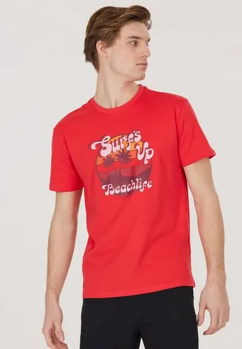 CRUZ T-Shirt Beachlife im sommerlichen Design mit atmungsaktiver Qualität