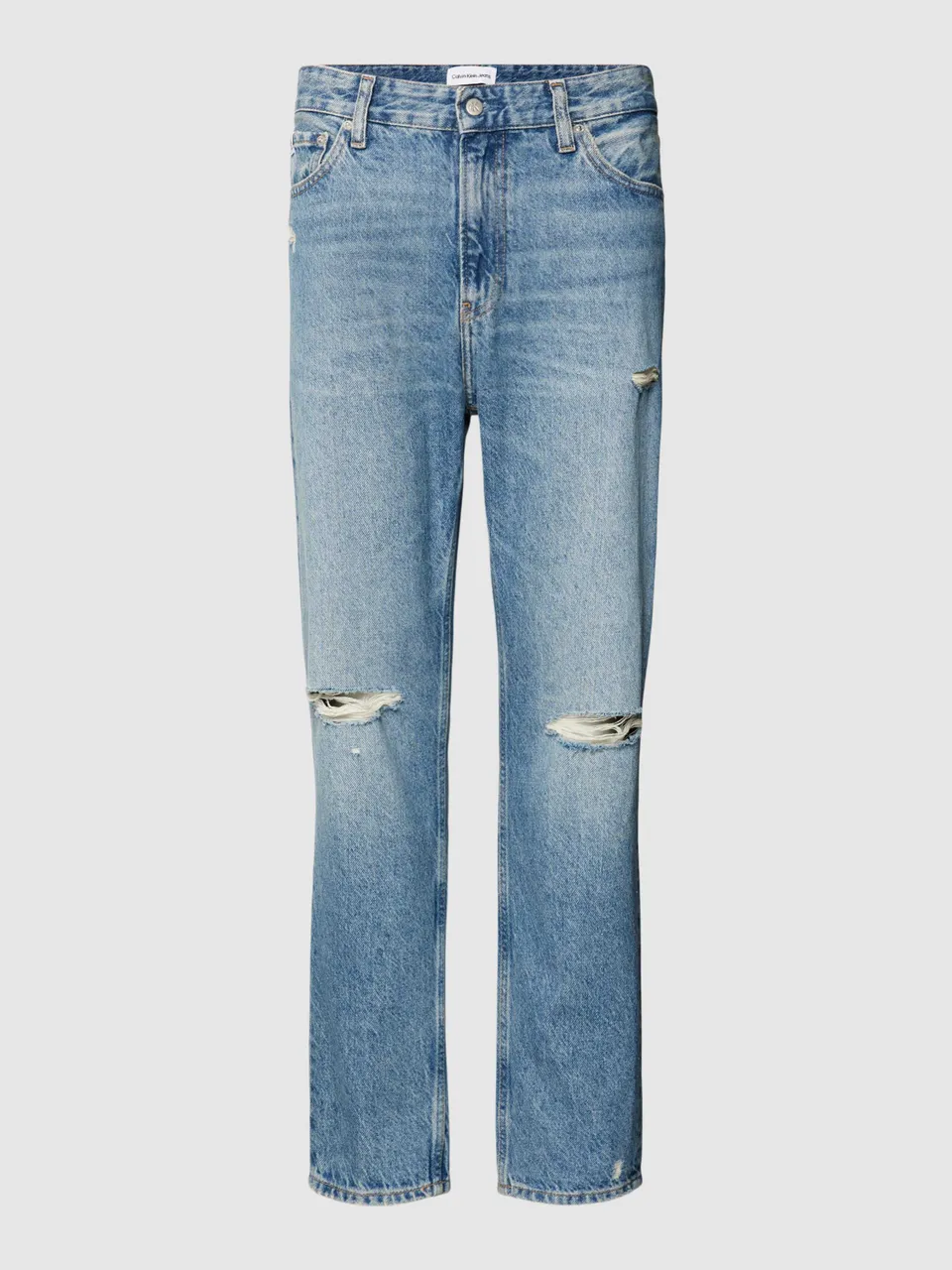 Dad Fit Jeans mit Label-Details Modell 'DAD'