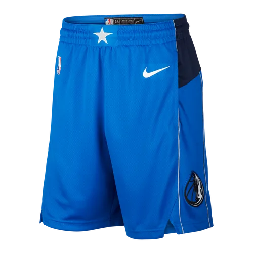 Dallas Mavericks Icon Edition Nike NBA Swingman Shorts für Herren - Blau