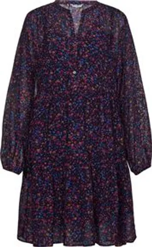 Damen Blusenkleid FLORAL CHIFFON SHIRT DRESS