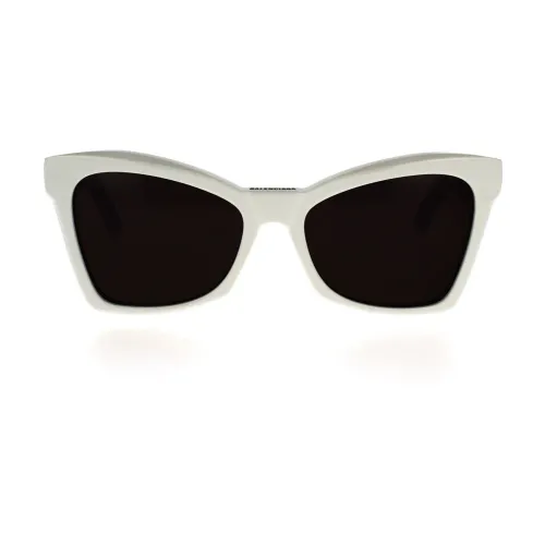 Damen Cat-Eye Sonnenbrille mit Präzisen Winkeln Balenciaga