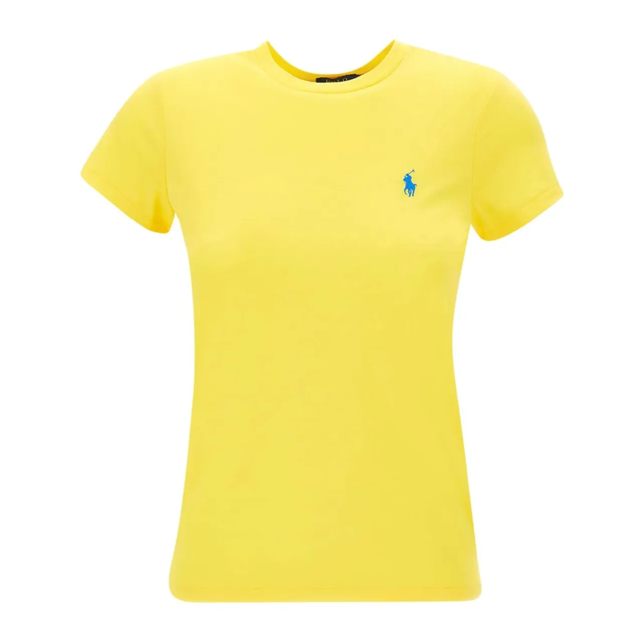 Damen Lemon Gelbes Polo T-Shirt Ralph Lauren