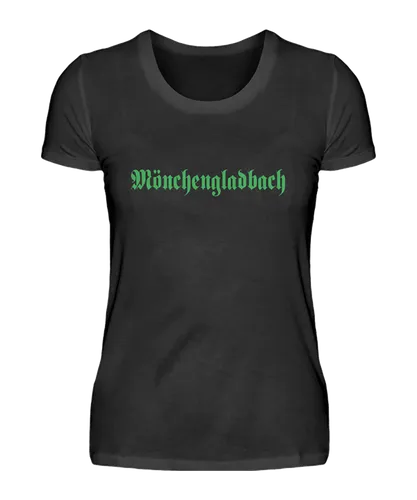 Damen T-Shirt Gladbach Schwarz