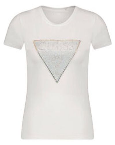 Damen T-Shirt TRIANGLE CRYSTAL LOGO