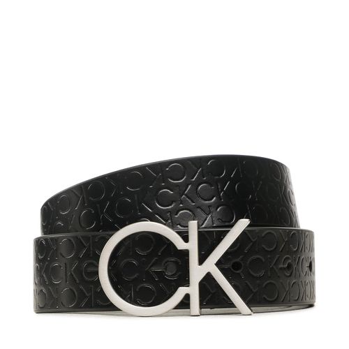 Damengürtel Calvin Klein Re-Lock Ck Logo Belt 30Mm Emb Mn K60K610981 BAX