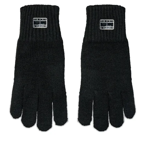 Damenhandschuhe Tommy Jeans Tjw Cosy Knit Gloves AW0AW15481 Black BDS