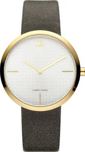 Danish Design Damen Analog Quarz Uhr mit Leder Armband