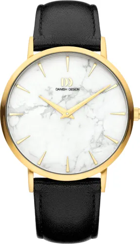 Danish Design Herren Analog Quarz Uhr mit Leder Armband