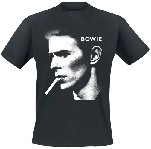 David Bowie Grainy Smoke T-Shirt schwarz in L