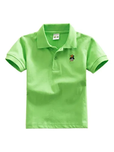 DEBAIJIA Poloshirt Jungen Poloshirt Kinder Oberteile 1-12T T Shirts Baumwolle Sommer