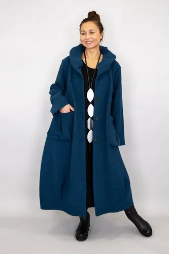 déjà vu Fashion Wollmantel Florence Mantel in A-Linie aus 100 % Wolle (1-tlg)