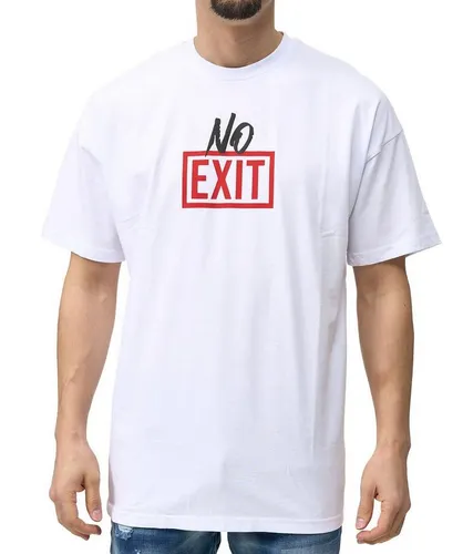 Denim House T-Shirt Oversize T-Shirt mit lässigen Druck, Herren T-Shirt Y078