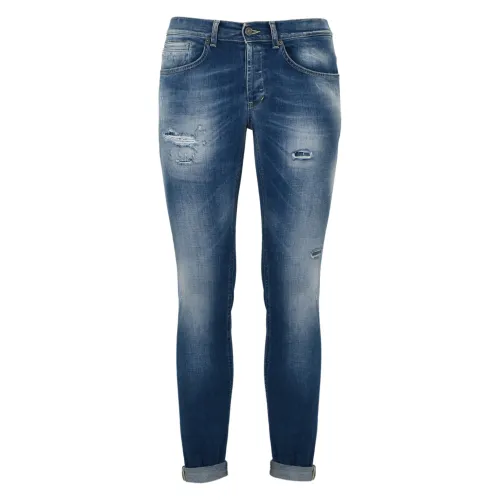 Denim Skinny Jeans mit Distressed Details Dondup