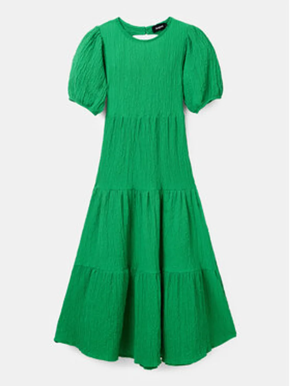 Desigual Kleid für den Alltag 23SWVW45 Grün Regular Fit