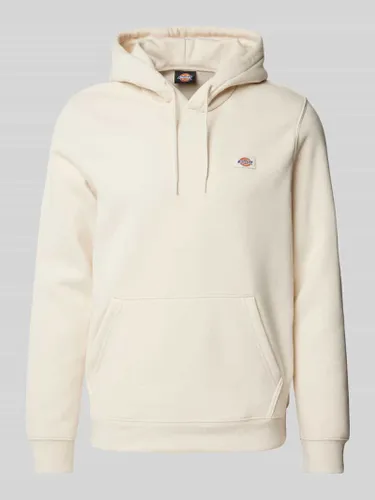Dickies Hoodie mit Label-Patch Modell 'OAKPORT' in Beige