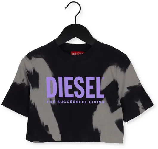 Diesel Mädchen Tops & T-shirts Trecrowt+d - Schwarz
