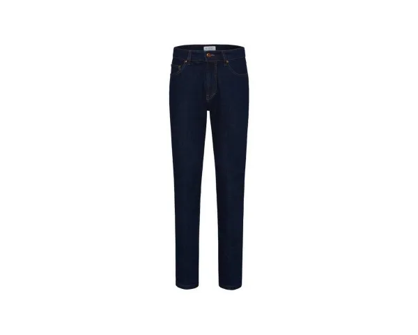 Digel 5-Pocket-Jeans blau passform textil (1-tlg)