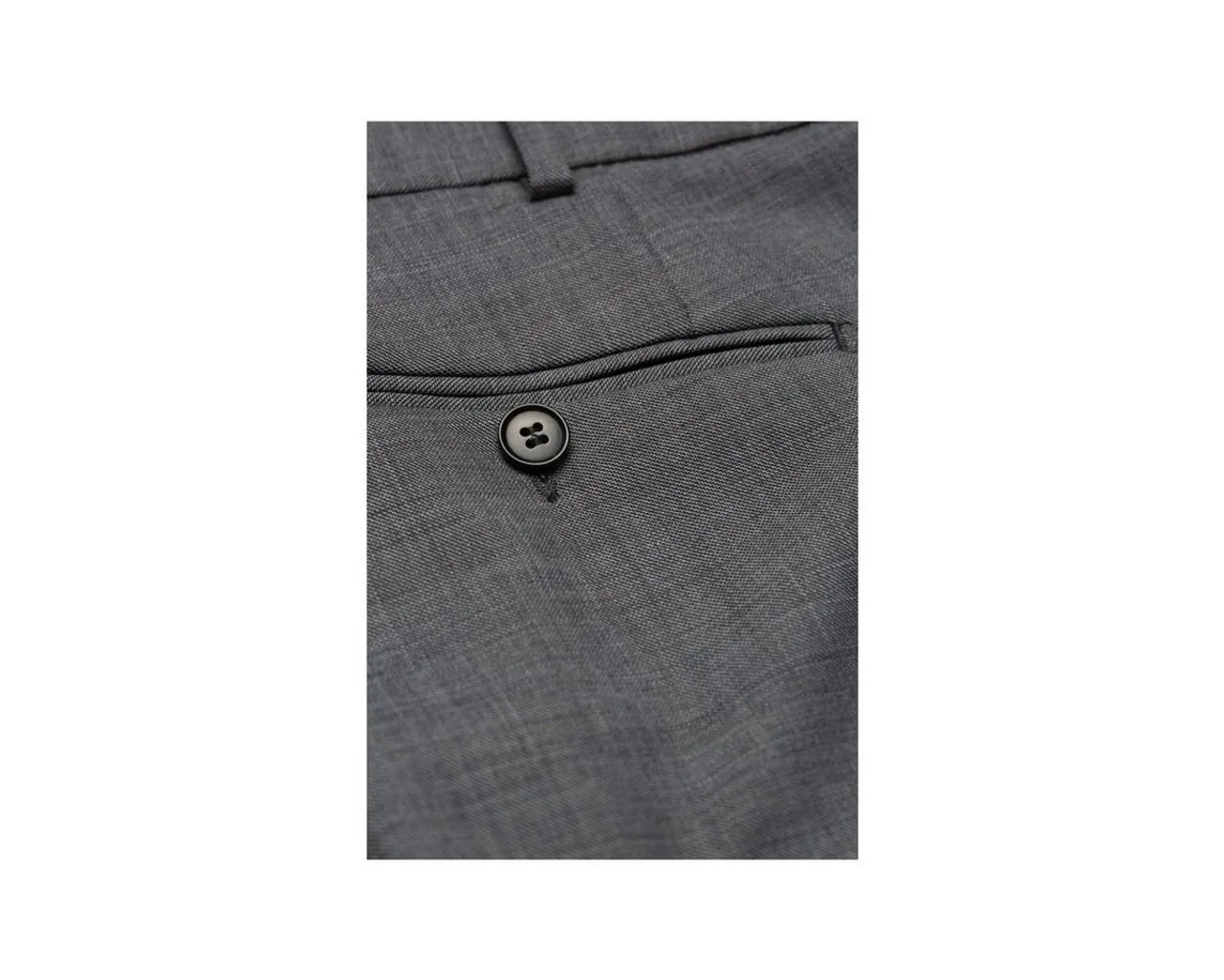 Digel Anzughose grau regular (1-tlg., keine Angabe)