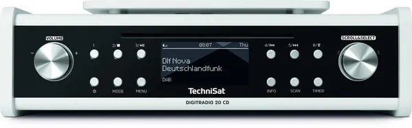 DIGITRADIO 20 CD weiß Küchenradio