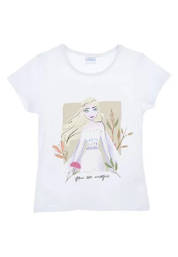 Disney Frozen T-Shirt Elsa T-Shirt Mädchen Sommer Shirt