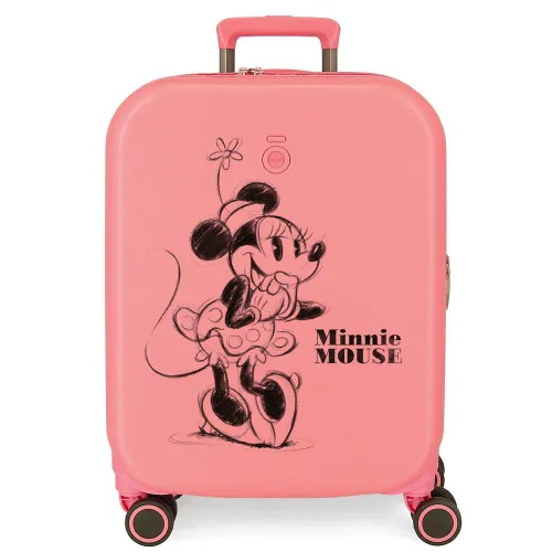 Disney Minnie Happiness Koralle Kabinenkoffer 40 x 55 x 20