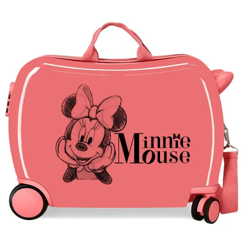 Disney Minnie in Love Rosa Kinderkoffer 50 x 38 x 20 cm