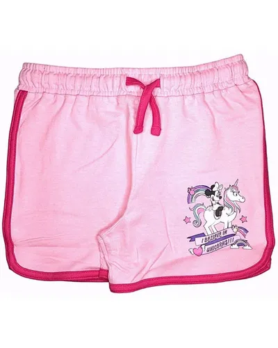 Disney Minnie Mouse Shorts Minnie Maus - I believe in Unicorns Mädchen kurze Hose aus Baumwolle Gr. 98 - 128 cm