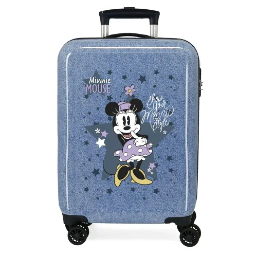 Disney Minnie Style Kabinenkoffer Blau 38 x 55 x 20 cm