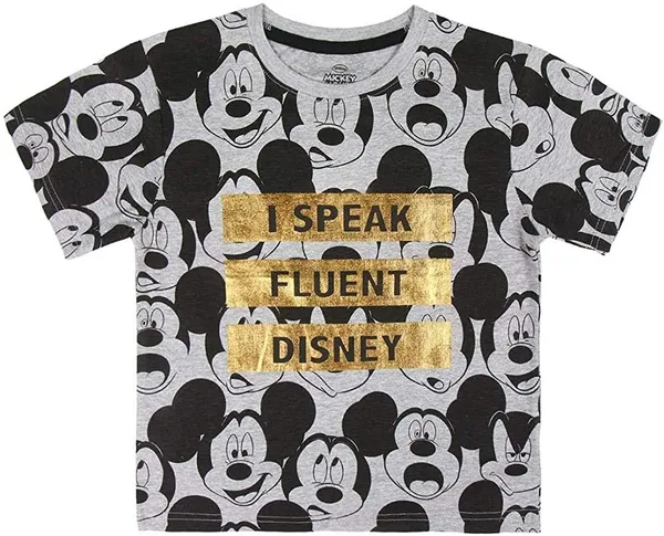 Disney Print-Shirt Mickey und Minnie Mouse T-Shirt Jungen und Mädchen Kindershirts 1 2 3 4 5 6 7 8 Jahre