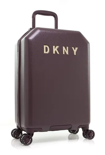 DKNY Gepäck 53,3 cm aufrecht mit 8 Spinner-Rädern, ABS +