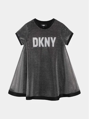 DKNY Kleid für den Alltag D32890 S Grau Regular Fit