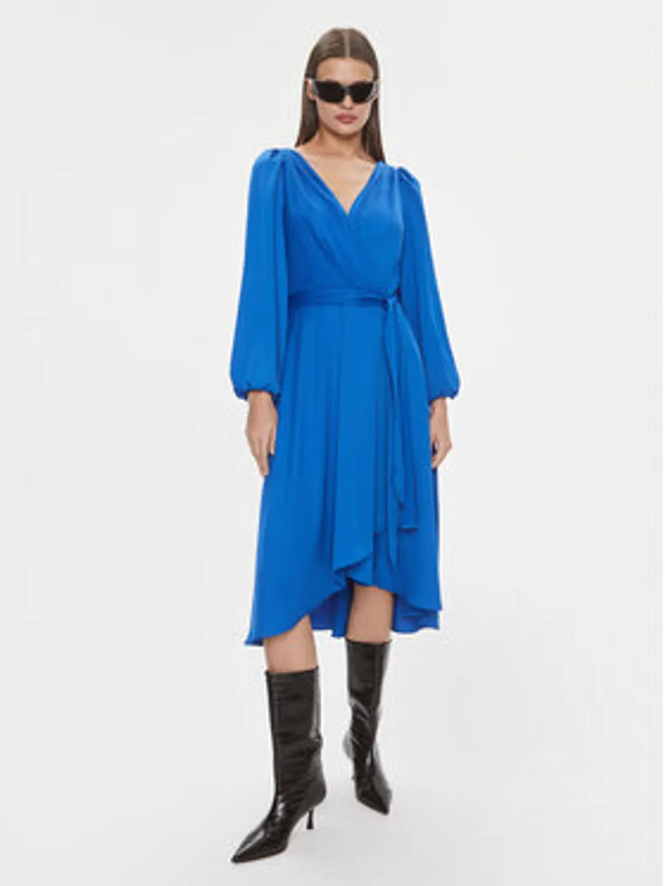 DKNY Kleid für den Alltag DD3JJ479 Blau Regular Fit