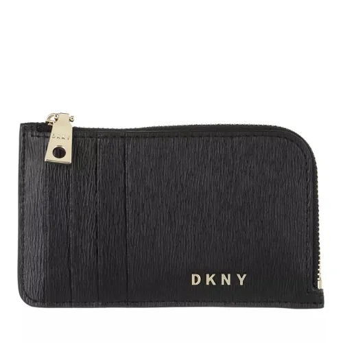 DKNY Portemonnaie - Bryant Zip Card Holder - Gr. unisize - in Schwarz - für Damen