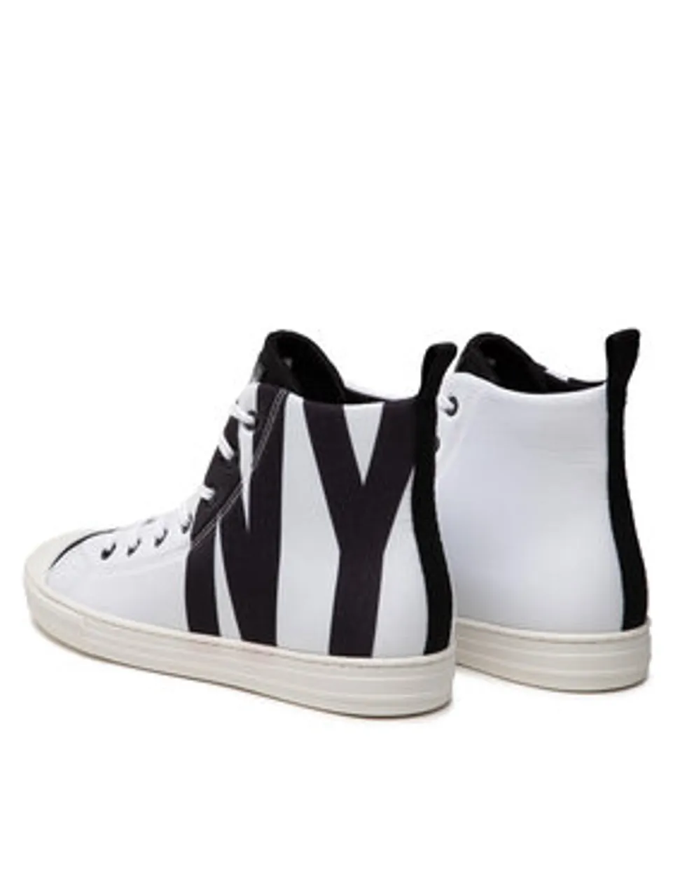 DKNY Sneakers aus Stoff D39080 S Weiß