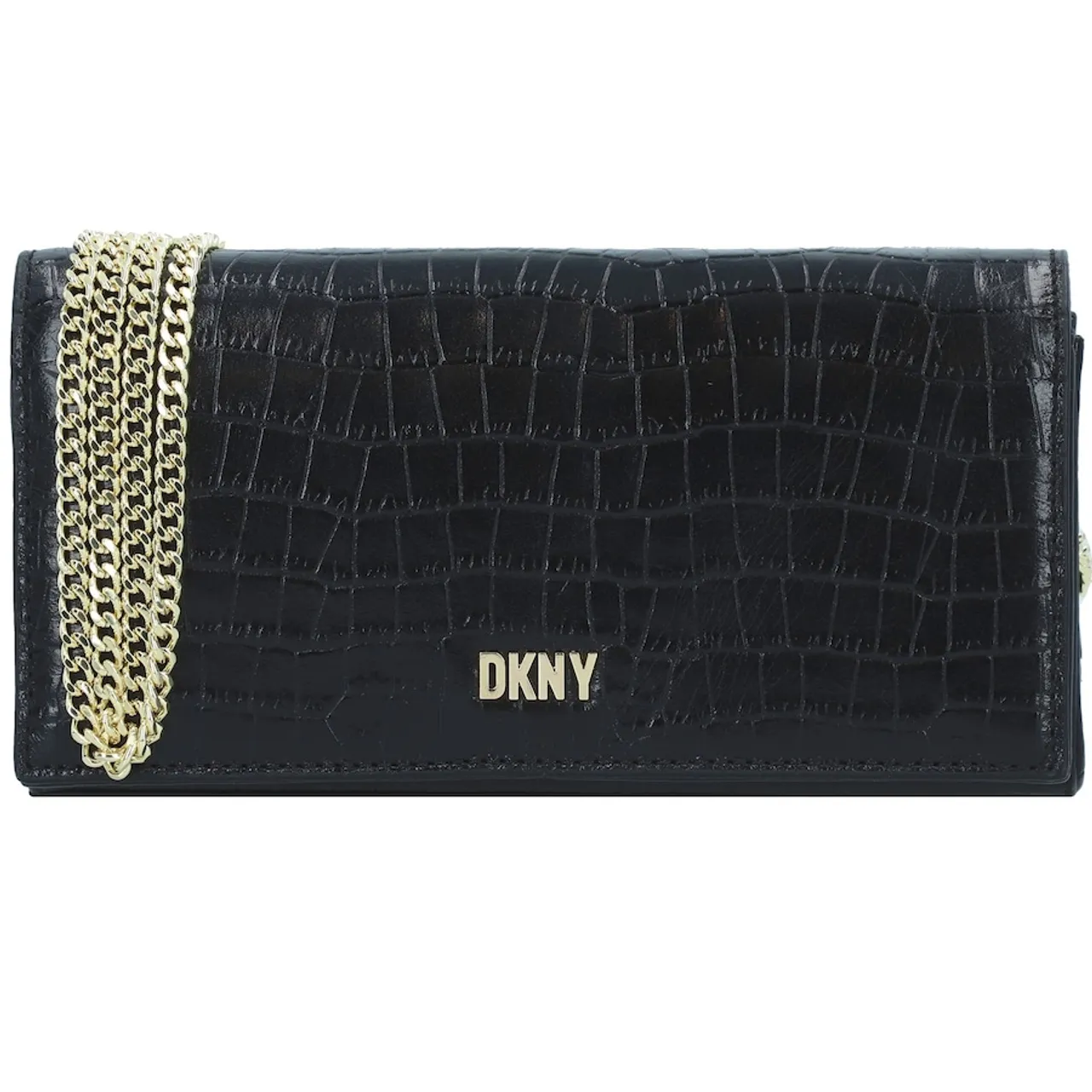 DKNY - Twiggy Umhängetasche Leder 19 cm Umhängetaschen Schwarz Damen