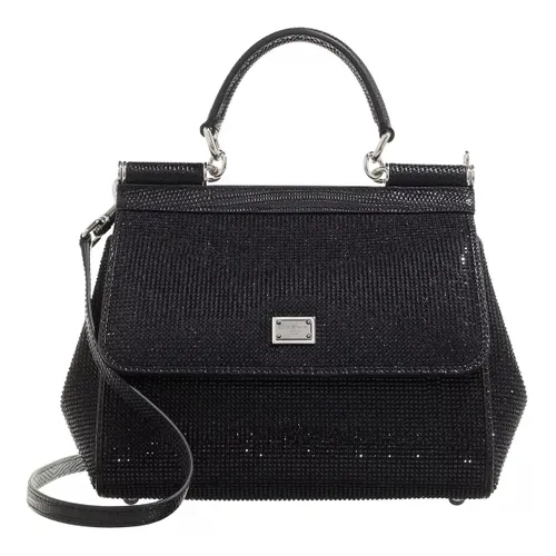Dolce&Gabbana Satchel Bag - Medium Sicily Handbag - Gr. unisize - in Schwarz - für Damen