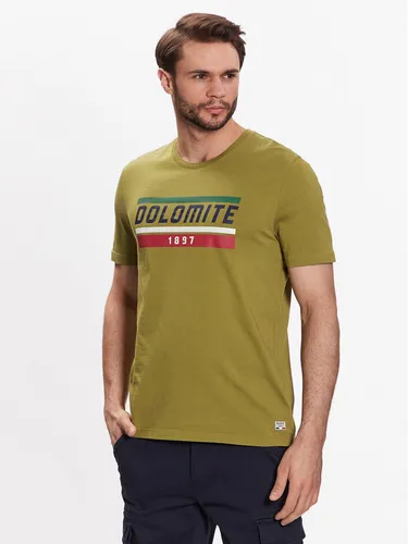 Dolomite T-Shirt 289177-1406 Khakifarben Regular Fit