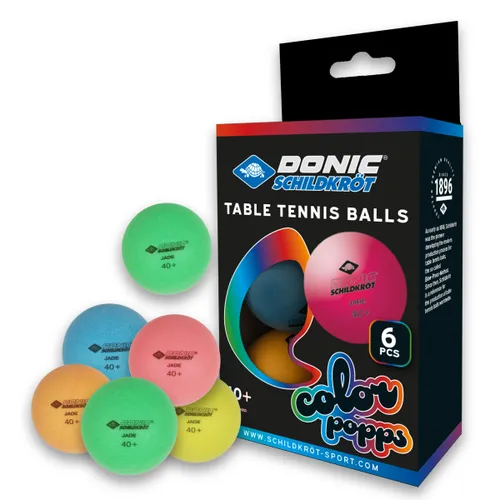 Donic-Schildkröt Tischtennisball Colour Popps