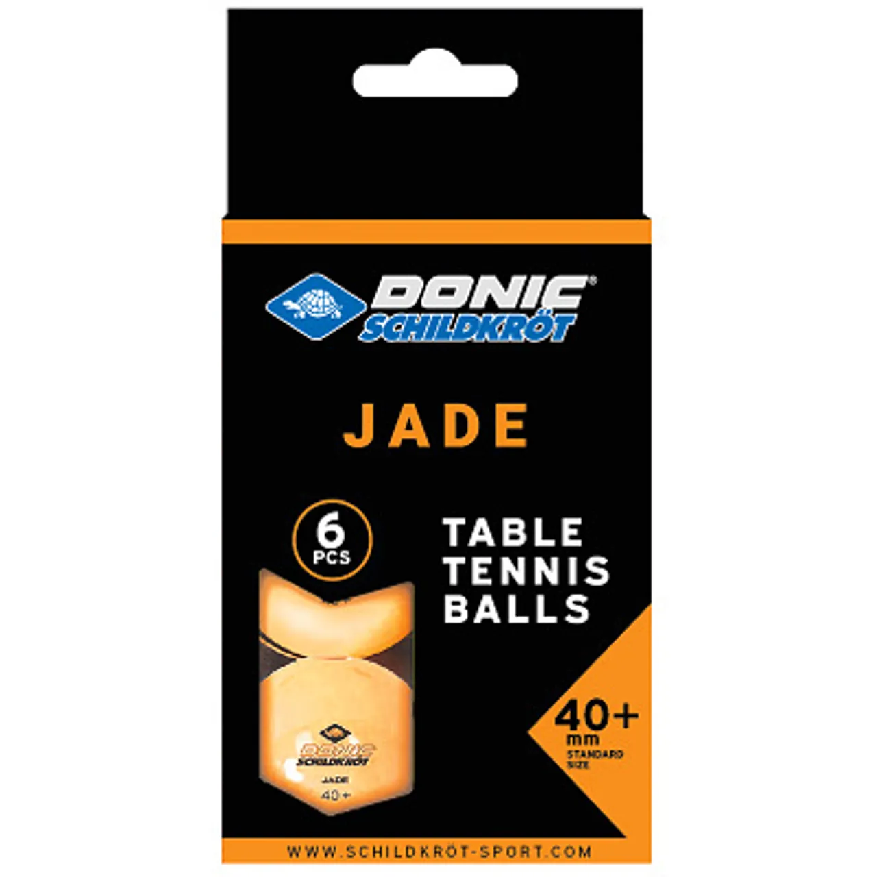 Donic Schildkröt Tischtennisball "Jade", Orange