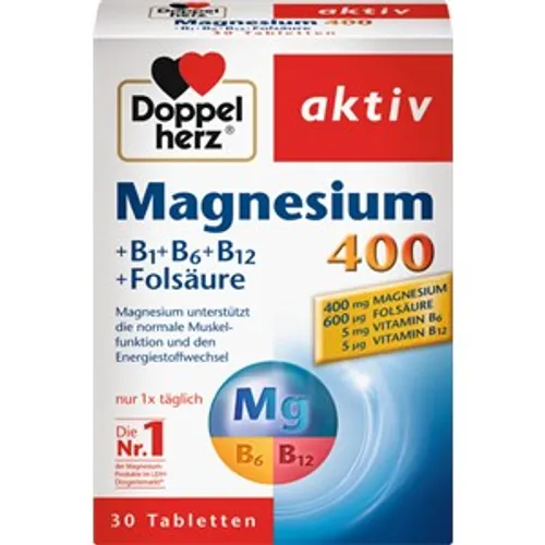 Doppelherz Energie & LeistungsfÃ¤higkeit Magnesium Tabletten Vitamine Unisex