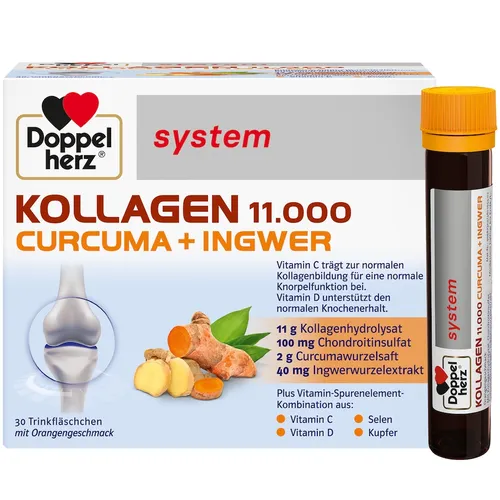Doppelherz - Kollagen 11.000 Curcuma+Ingw.system TRA Mineralstoffe 0.75 l