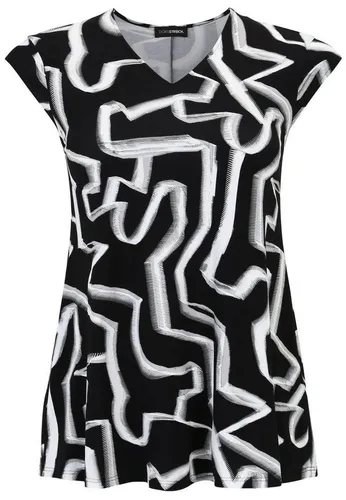 Doris Streich Shirtbluse Long-Shirt mit Grafik-Print